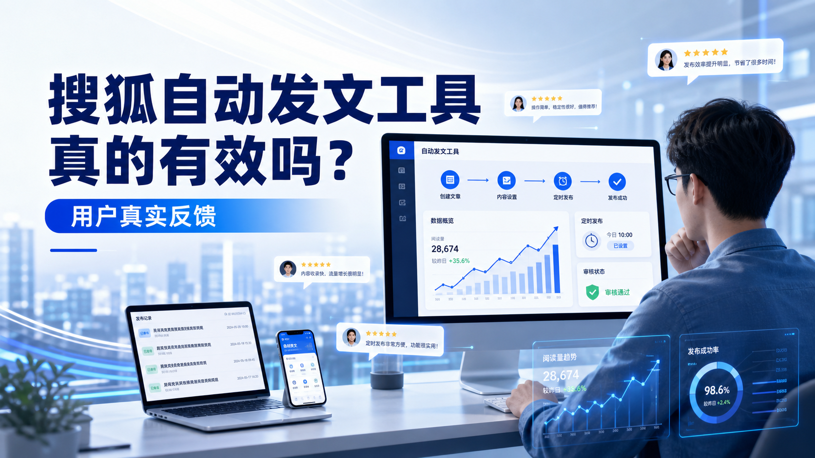 搜狐自动发文工具真的有效吗？玉溪用户的真实反馈